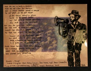 Daniel Kahn 2/3 2009. mixed media auf fotopapier.